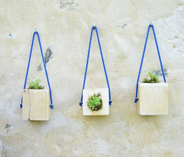 DIY : fabriquez des pots à succulentes en palette