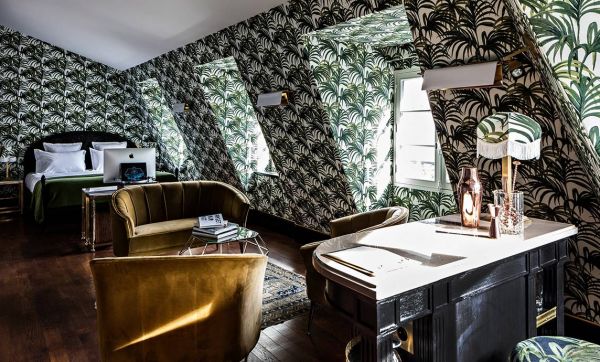 Inspiration déco : la jungle du sol au plafond