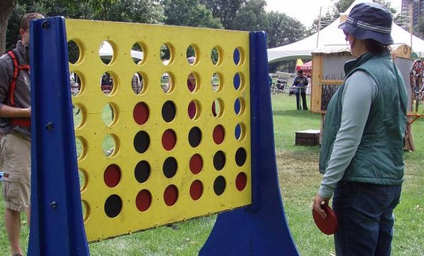 DIY : Fabriquer un jeu en bois géant 