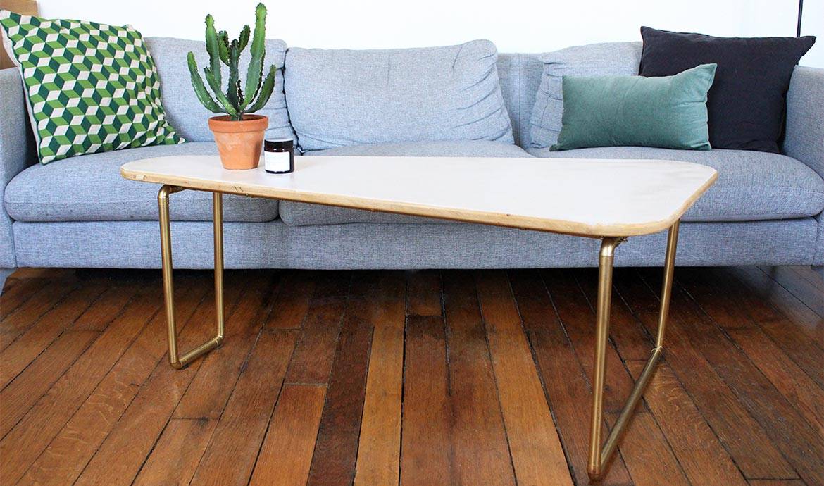 DIY Relooking : Un style épuré pour cette table basse