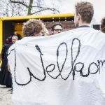 manifestation de solidarité avec les réfugiés