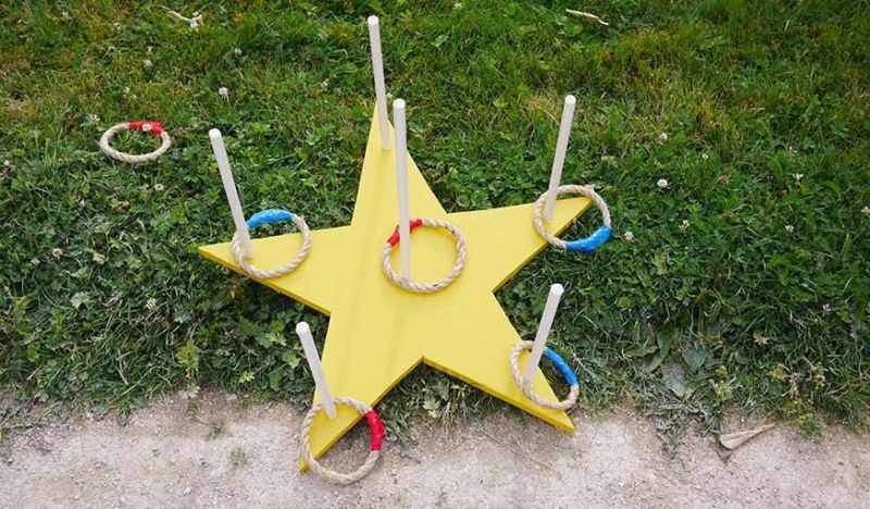 7 id?�es de jeux de kermesse ?� faire soi-m??me dans le jardin