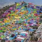 El macromural de pachuca au Mexique, par le collectif Germen Crew.