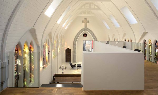 Une extraordinaire reconversion d'église aux Pays-Bas