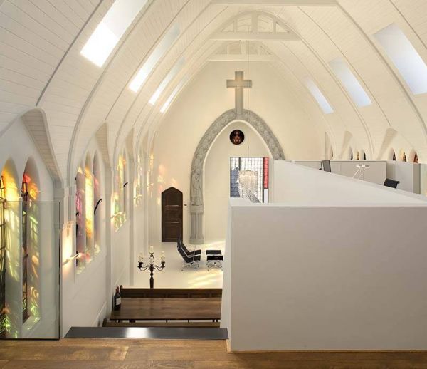 Une extraordinaire reconversion d'église aux Pays-Bas