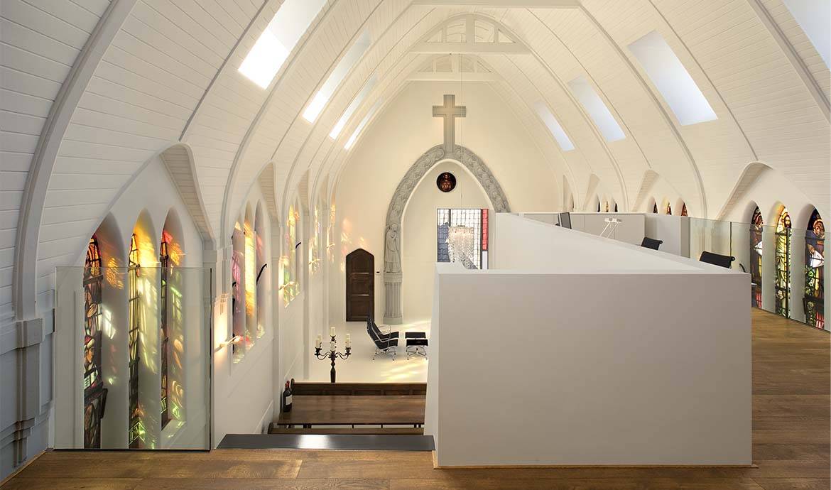 Une extraordinaire reconversion d'église aux Pays-Bas