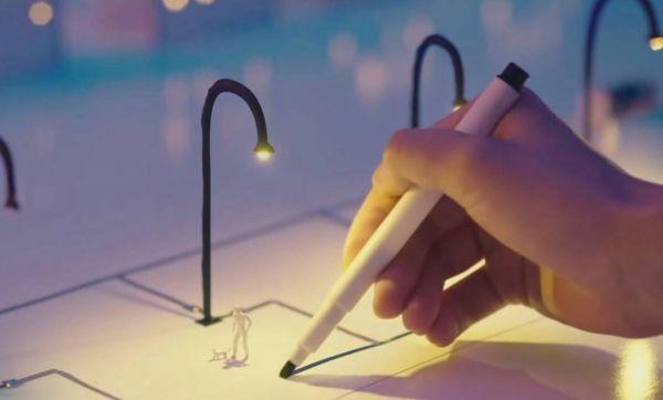 Un stylo pour dessiner des circuits imprimés