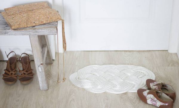 DIY : Fabriquer un tapis tissé pour habiller votre entrée