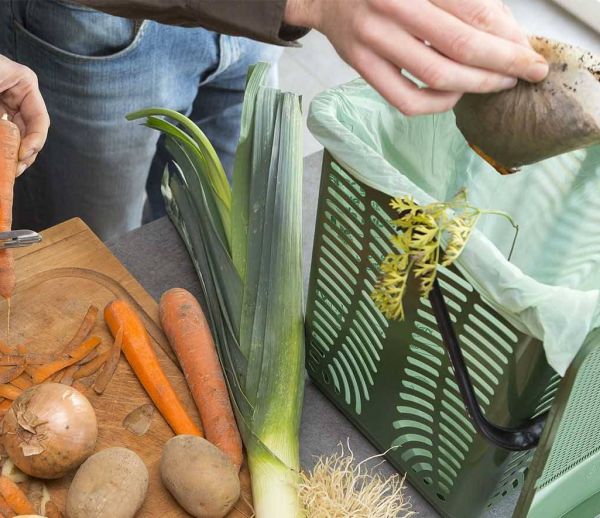 Épluchures, restes de table... Lorient collecte les biodéchets et montre l'exemple