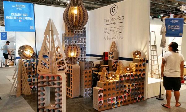 Ils créent des meubles en carton design et 100% made in France