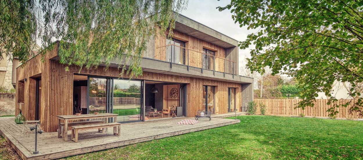 Cette maison préfabriquée consomme deux fois moins d'énergie qu'une maison classique