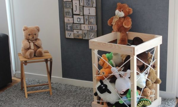 Tuto : Fabriquez un range-peluches très pratique pour votre enfant