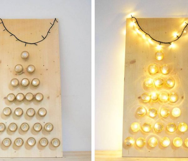 DIY : Fabriquez un calendrier de l'avent en mode récup' pour cacher plein de surprises !