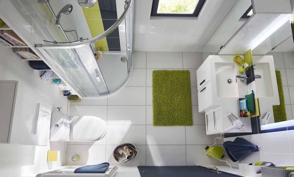 Sélection de meubles pratiques pour salle de bains compacte