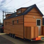 La tiny house de Karin Zurbrügg, lorsqu'elle l'a acheté à Swiss Tiny House.