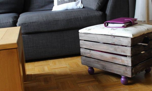 DIY : Fabriquez un pouf très pratique avec rangement intégré