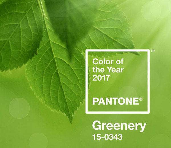 Le vert Greenery, la couleur Pantone de 2017