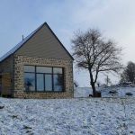 Cette maison passive est située à Coglès, en Ille-et-Vilaine.