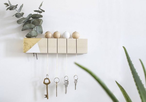 Diy Un Accroche Cle Tendance Et Facile A Fabriquer Decoration D Interieur 18h39 Fr