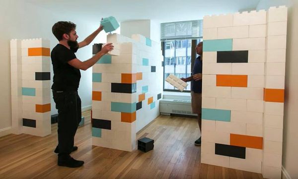 Un jeu de construction géant pour aménager votre intérieur