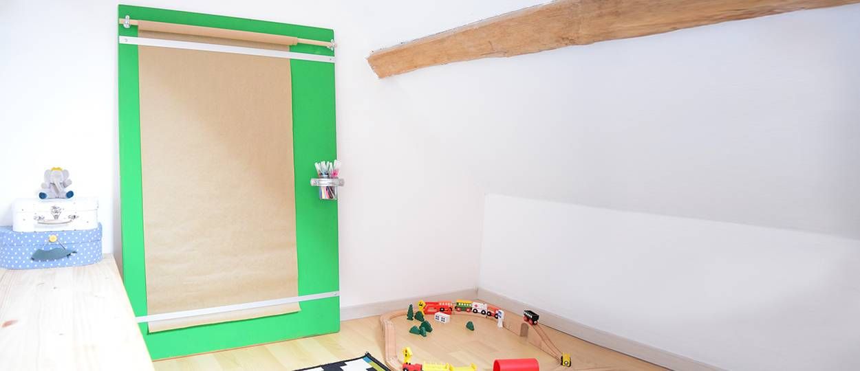 DIY : Fabriquez une planche à dessin pour enfant artiste en herbe