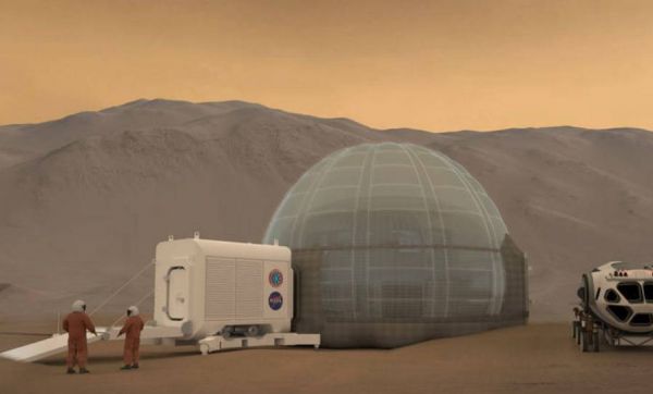 Voilà à quoi ressemblera la première maison sur Mars