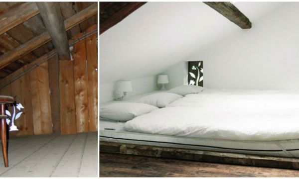 Un vieux chalet suisse transformé en magnifique demeure moderne