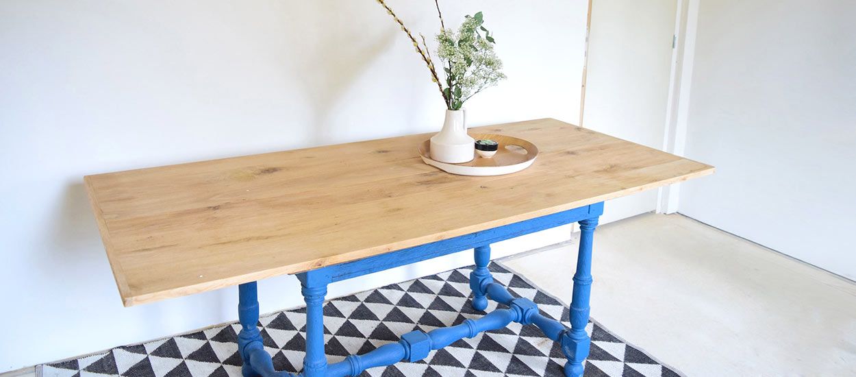 DIY relooking : Donnez une seconde jeunesse à une table rustique