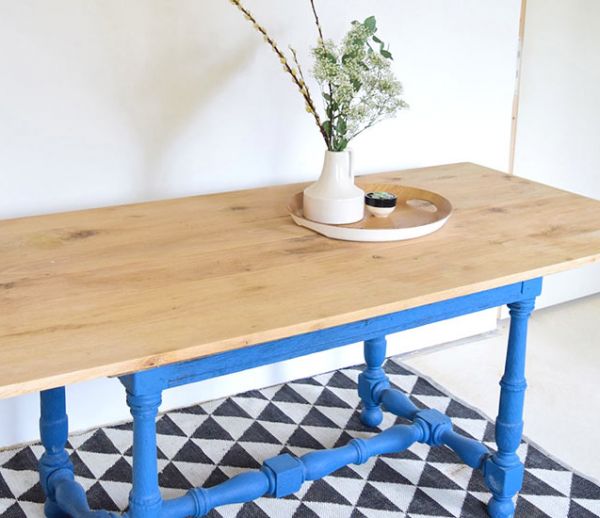 DIY relooking : Donnez une seconde jeunesse à une table rustique