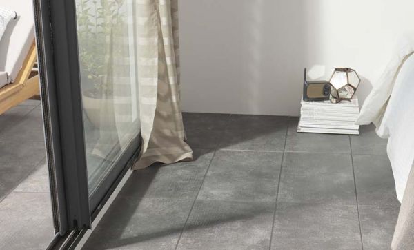 Un seul carrelage pour l'intérieur et l'extérieur