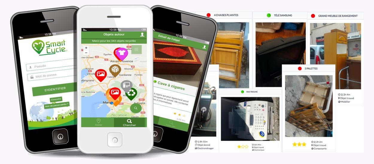 Smartcycle, l'appli écolo pour dénicher des objets gratuits