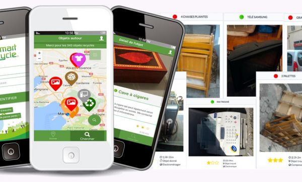 Smartcycle, l'appli écolo pour dénicher des objets gratuits
