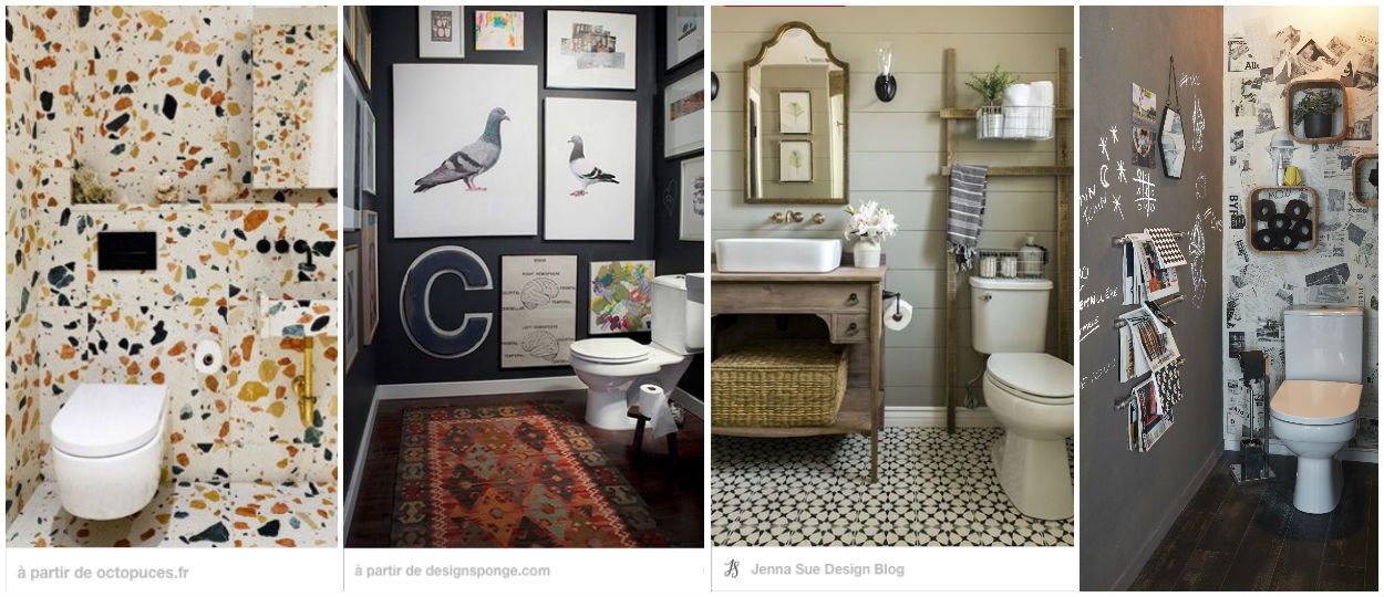 Blog - 9 idées de décoration originales pour les WC