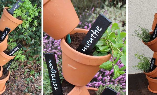 Tuto : Fabriquez une jardinière verticale pour vos plantes aromatiques