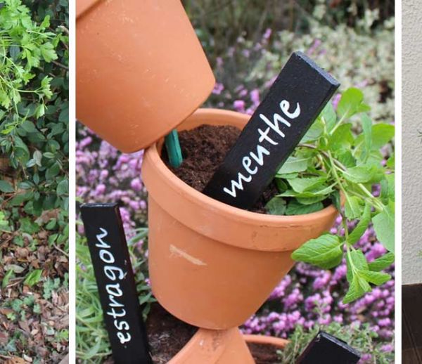 Tuto : Fabriquez une jardinière verticale pour vos plantes aromatiques