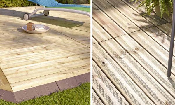Une terrasse en bois qui s'installe en un clin d'oeil
