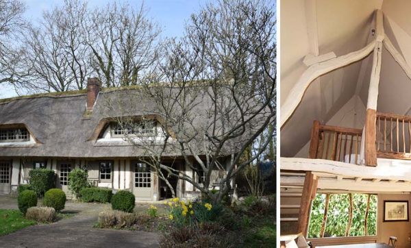 Découvrez une chaumière typique de Normandie, moderne et lumineuse