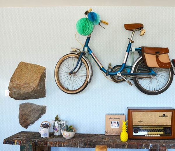 Tuto : Fabriquez un accroche-vélo joli parfait pour une déco vintage