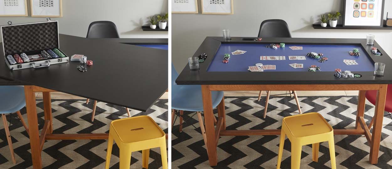 Tuto : Fabriquez une table de poker pour animer vos soirées entre amis