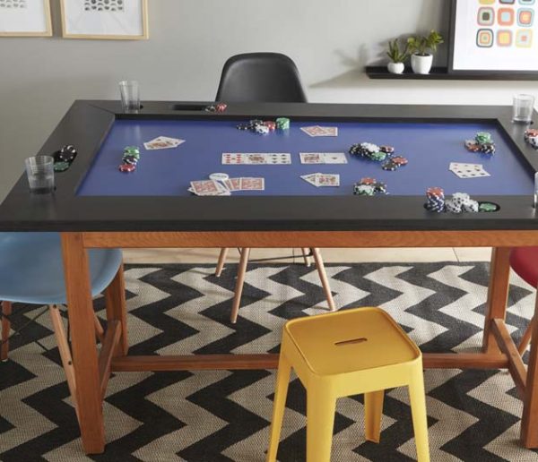 Tuto : Fabriquez une table de poker pour animer vos soirées entre amis