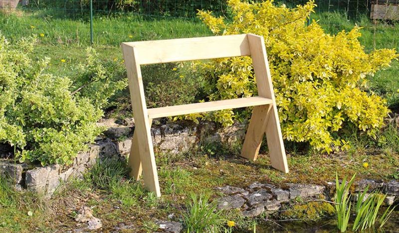 Fabriquer un banc de jardin Léopold - Mobilier de jardin à faire en DIY