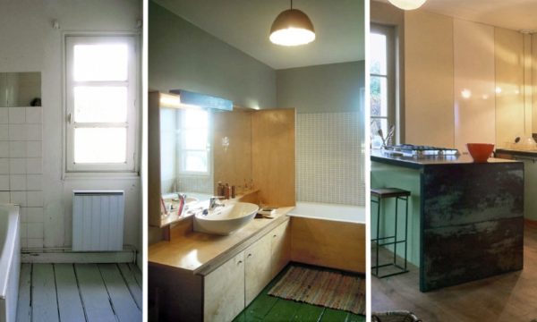 Cuisine & salle de bains : nouveau look contemporain pour cette maison de campagne