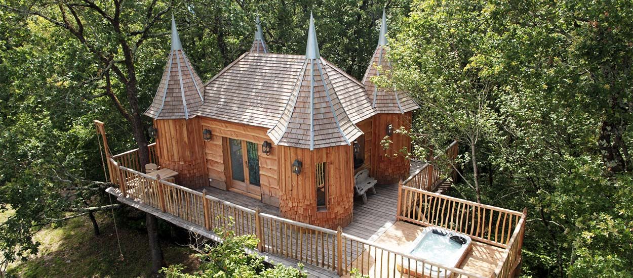 Les Châteaux dans les Arbres, des cabanes en bois qui font rêver