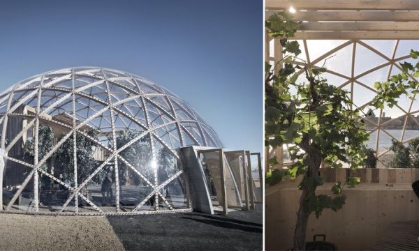 Avec ce dôme, un architecte expérimente la maison durable de demain
