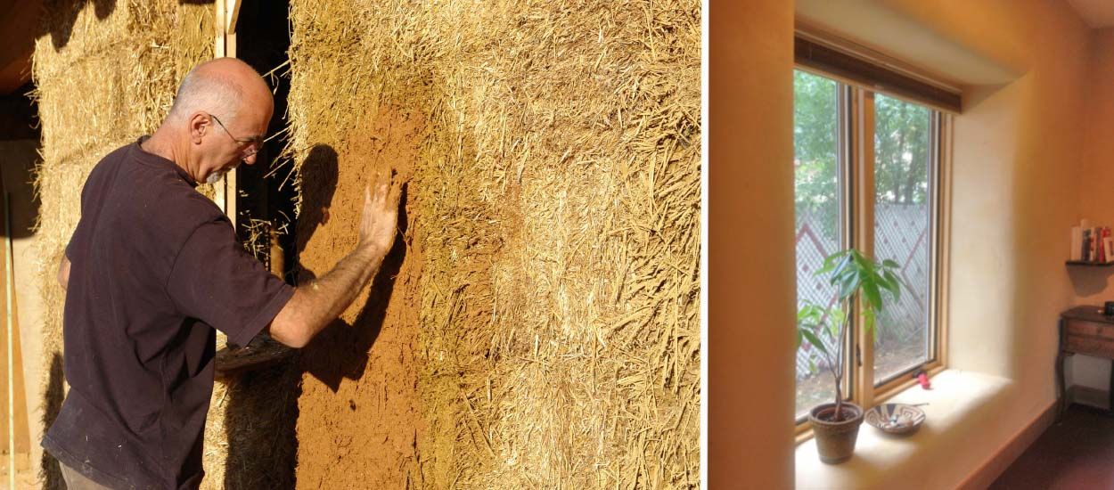Comment faire son enduit en terre crue avec la terre du jardin ?