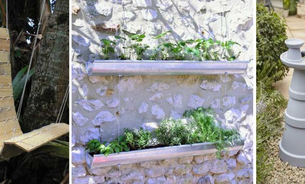 15 tutos récup' ou ludiques pour un jardin extraordinaire !