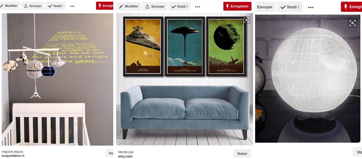 Petite sélection de pépites déco Star Wars pour les fans de la Saga