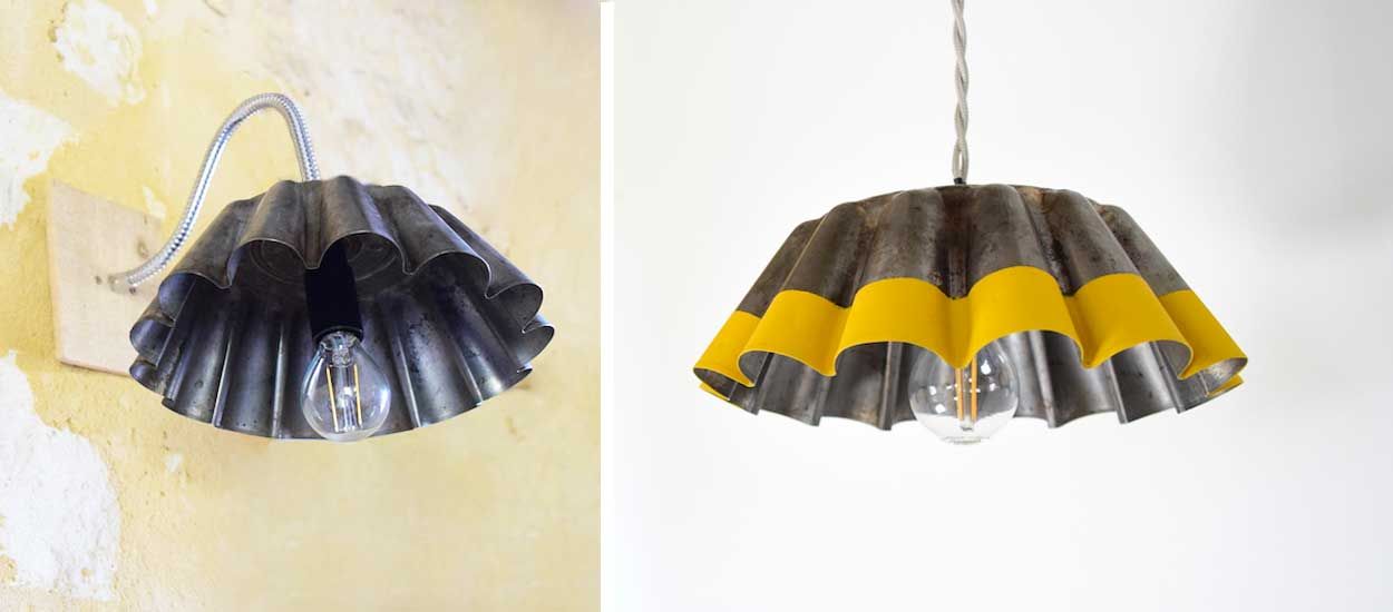 Voici comment fabriquer une lampe originale avec le recyclage de