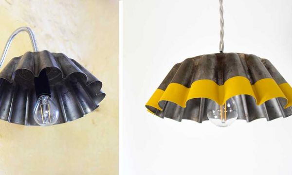 Tuto : Fabriquez une lampe rétro et récup' avec un moule à brioche