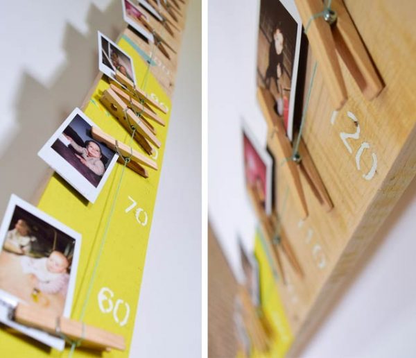 Comment fabriquer une toise en bois avec des photos ?